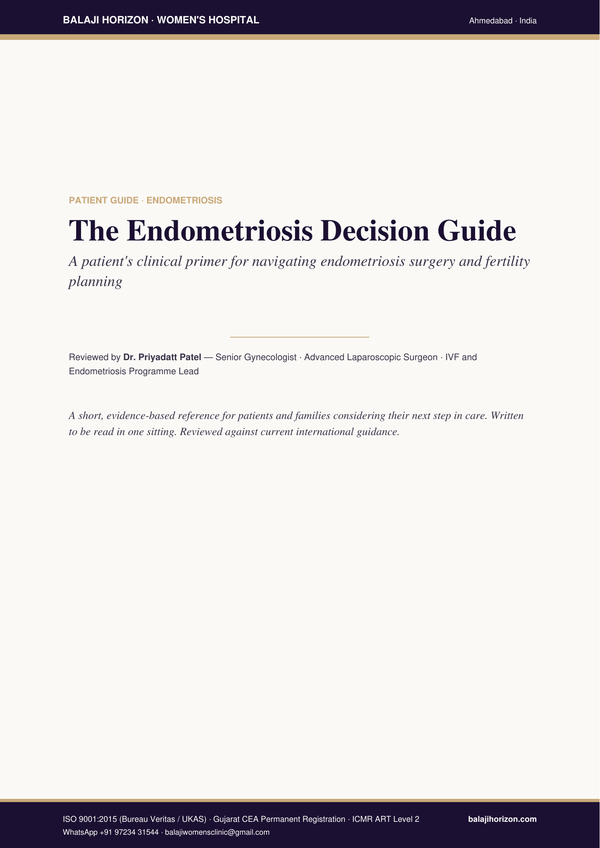 Endometriosis Decision Guide cover