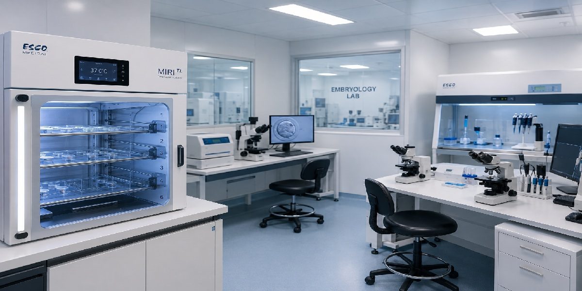 IVF Treatment Ahmedabad | Evidence-Based IVF | Balaji Horizon 1 IVF laboratory interior with embryo incubators