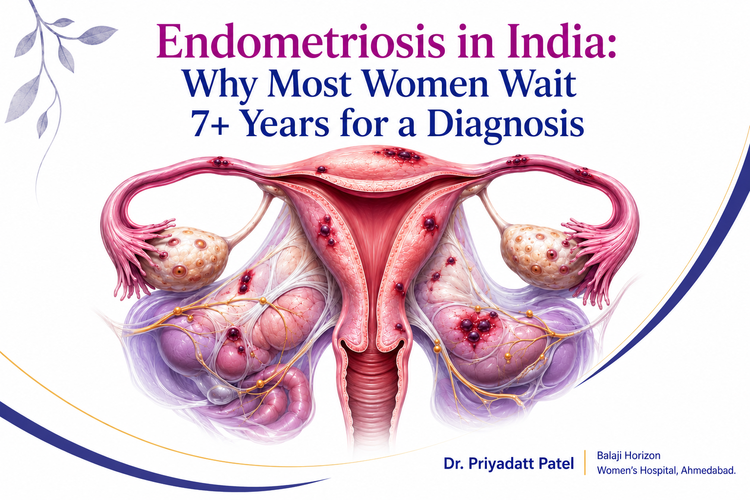 Expert medical consultation and diagnostic planning for a timely endometriosis diagnosis India at Balaji Horizon Women's Hospital.